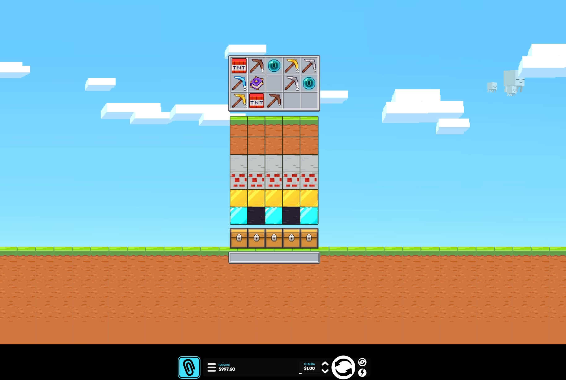 Minedrop игра - игровой процесс